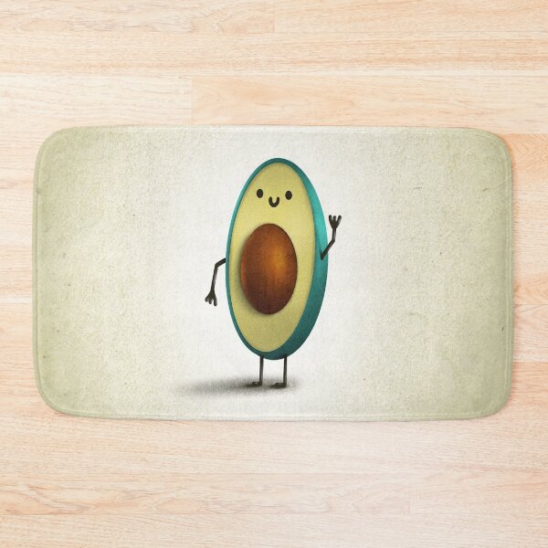 Item preview, avocado cartoon designed and sold by BojerShop.
