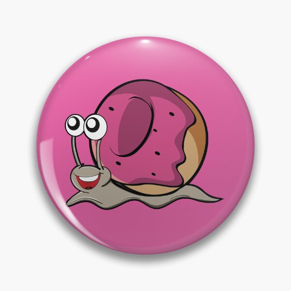Item preview, Crawling slow snail with a donut shell designed and sold by Donutlovers.