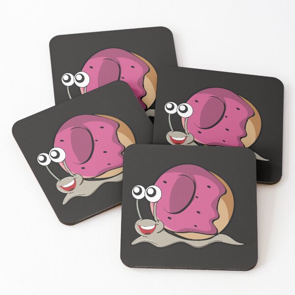 Item preview, Crawling slow snail with a donut shell designed and sold by Donutlovers.