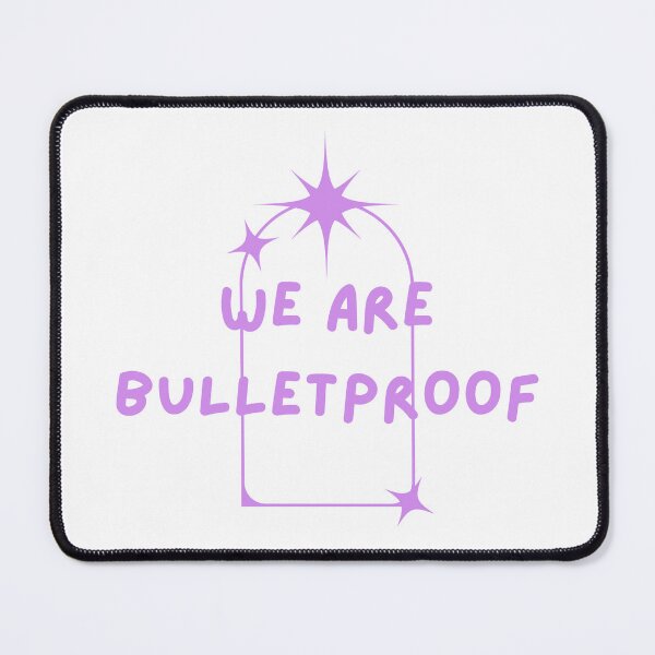 Item preview, BTS We are Bulletproof purple typography designed and sold by elisthetic.