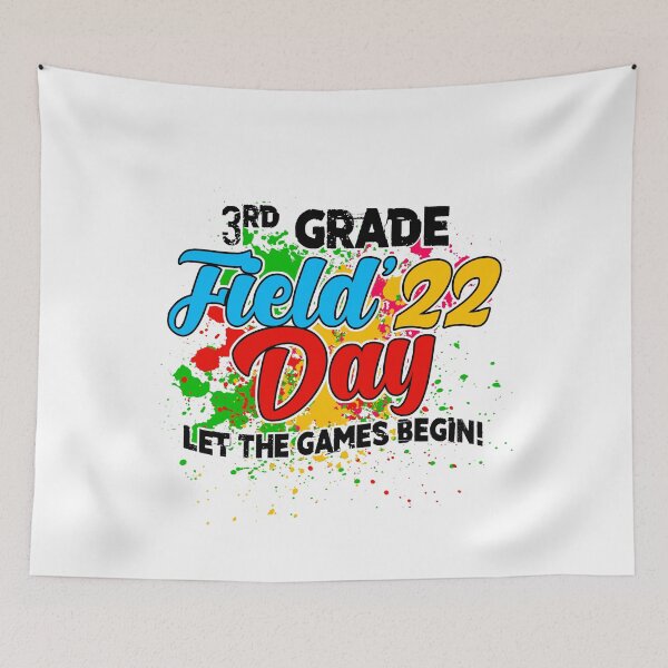 Item preview, Field Day 2022 Third Grade Let The Games Begin Teachers designed and sold by AsmaAkther.
