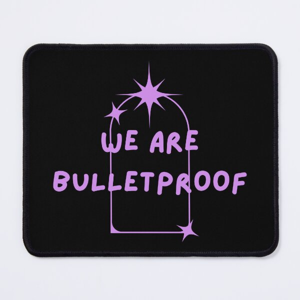 Item preview, Copy of BTS We are Bulletproof purple typography designed and sold by elisthetic.