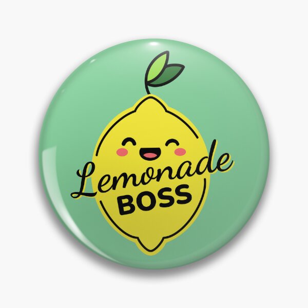 Item preview, Lemonade Stand Boss designed and sold by champagnemoment.