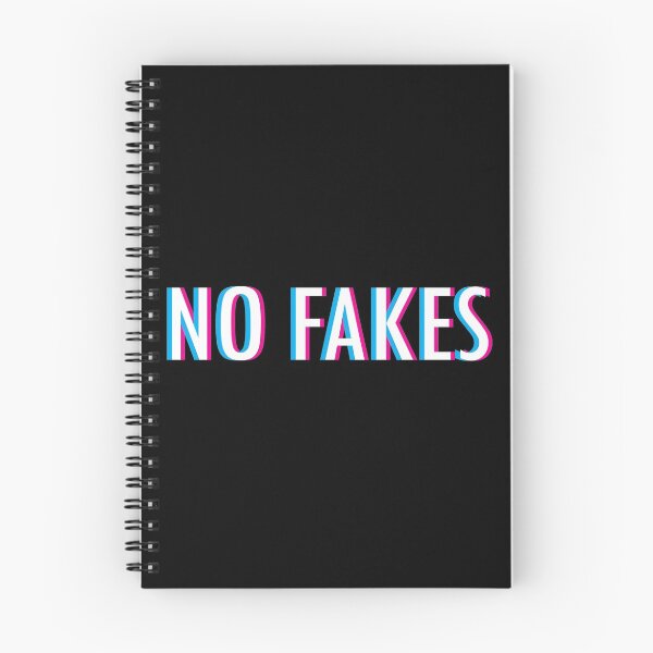 Item preview, No Fakes designed and sold by braeprint.