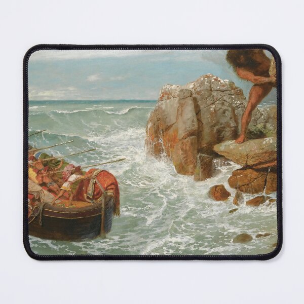 Item preview, Oddyseus and Polyphemus Ancient Greek Mythology scene designed and sold by ClassicalGreece.
