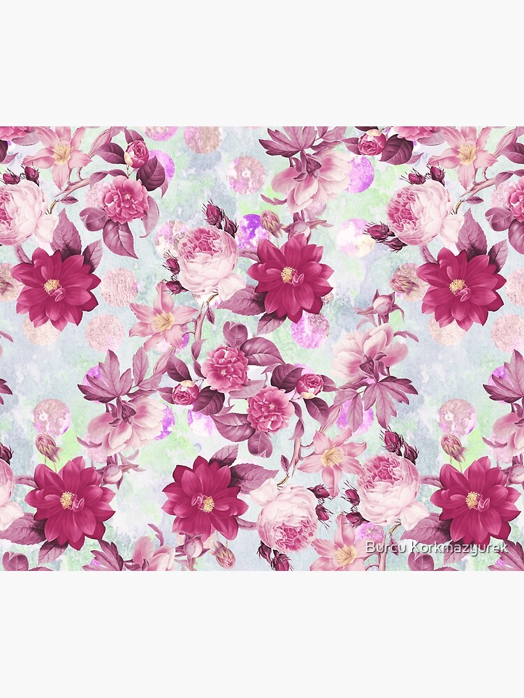 Thumbnail 2 of 2, Duvet Cover, Botanical Garden designed and sold by burcukyurek.