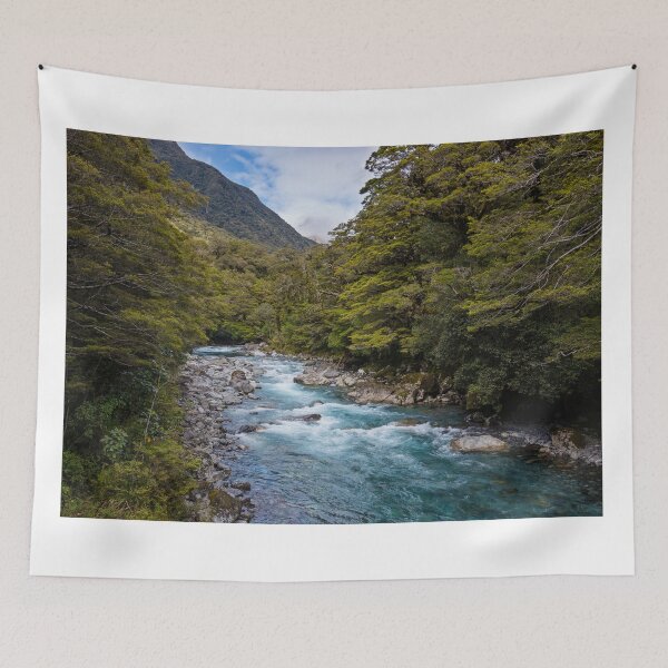 Item preview, Hollyford River New Zealand designed and sold by PhotoArt by Joan Carroll.