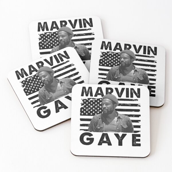 Item preview, Retro American Flag Marvin Gaye  Music Gift Essential  designed and sold by kielrobshot.