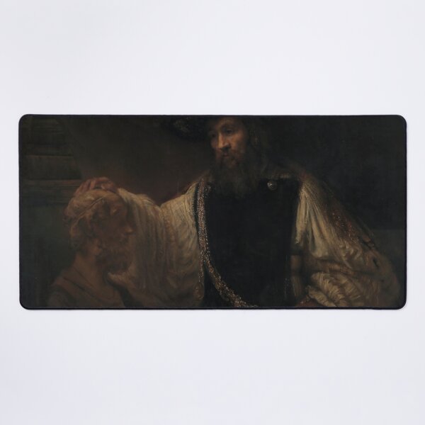 Item preview, Ancient Greek Philosopher Aristotle with a Homer Bust designed and sold by ClassicalGreece.