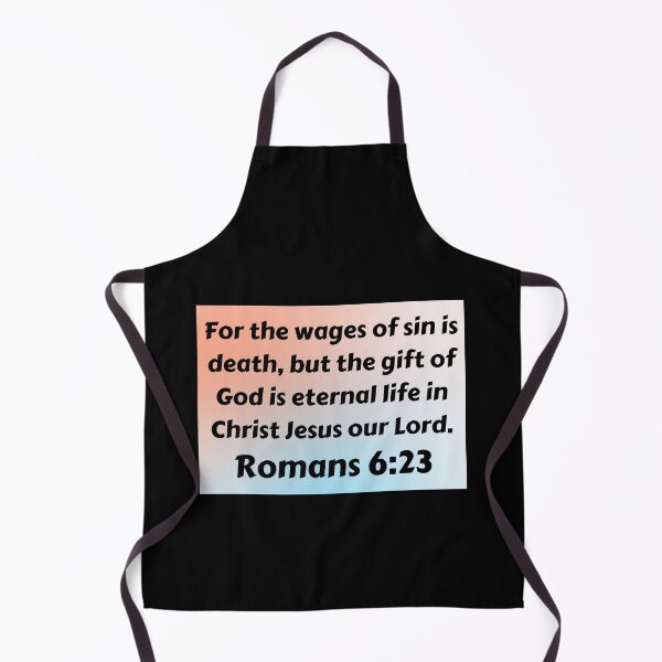 Item preview, Bible Verse Romans 6:23 designed and sold by Prayingwarrior.