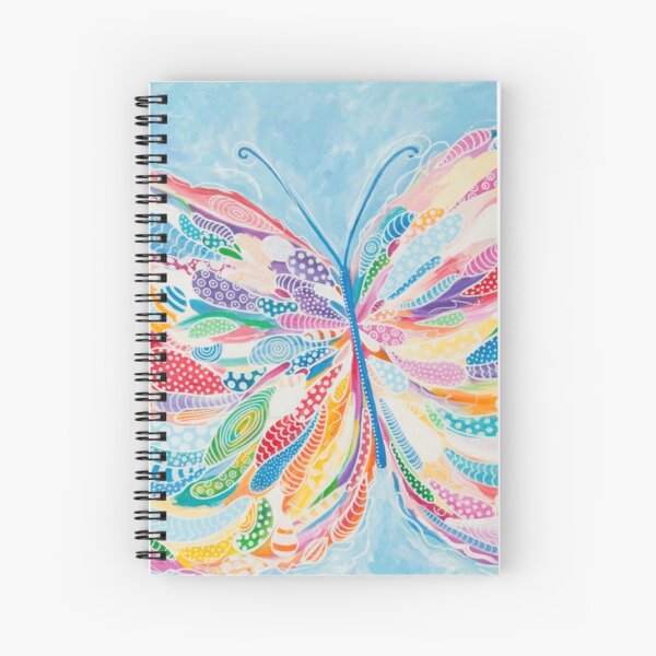 Butterfly Spiral Notebook