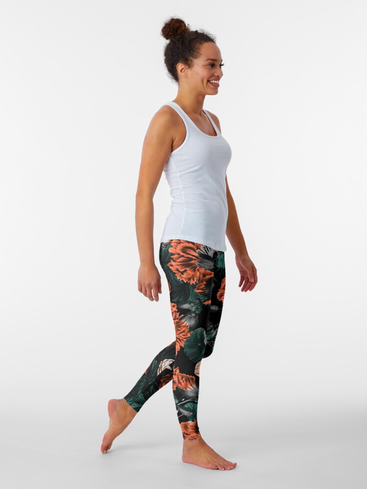 Alternate view of NIGHT FOREST XVII-A Leggings