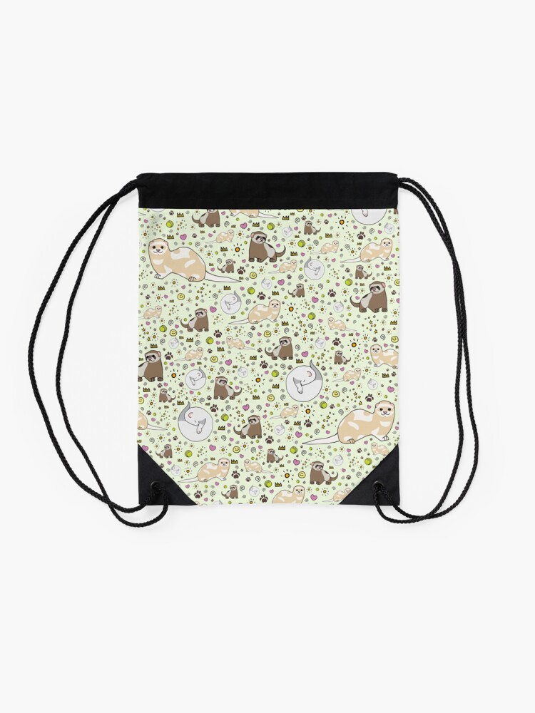 Alternate view of Ferret Magic Drawstring Bag