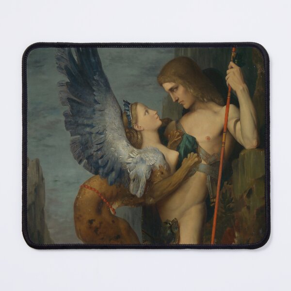 Item preview, Oedipus and the Sphinx Ancient Greece Mythology designed and sold by ClassicalGreece.