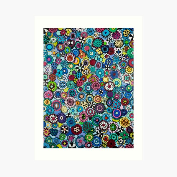 Field of Blooms Art Print