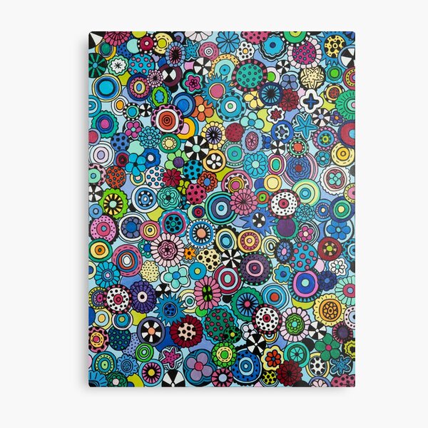 Field of Blooms Metal Print