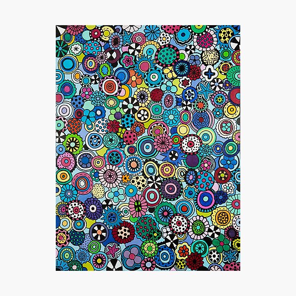 Field of Blooms Photographic Print