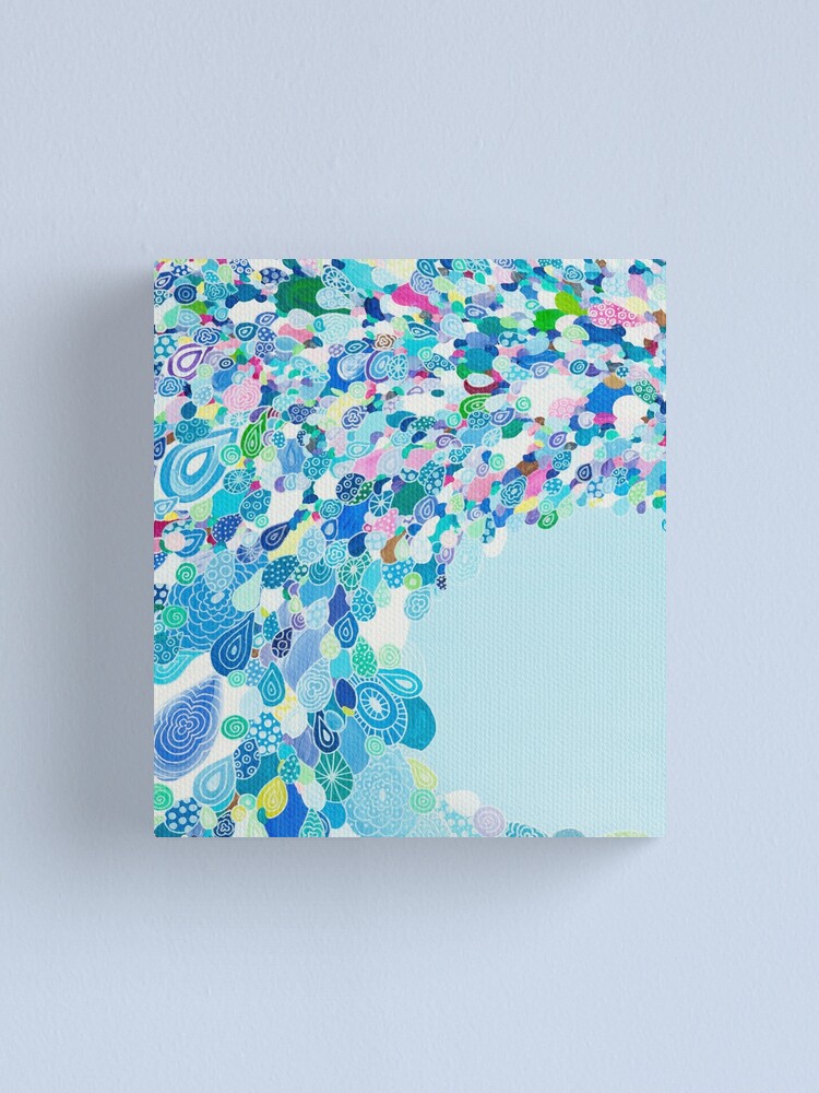 Alternate view of Blue Sea Canvas Print