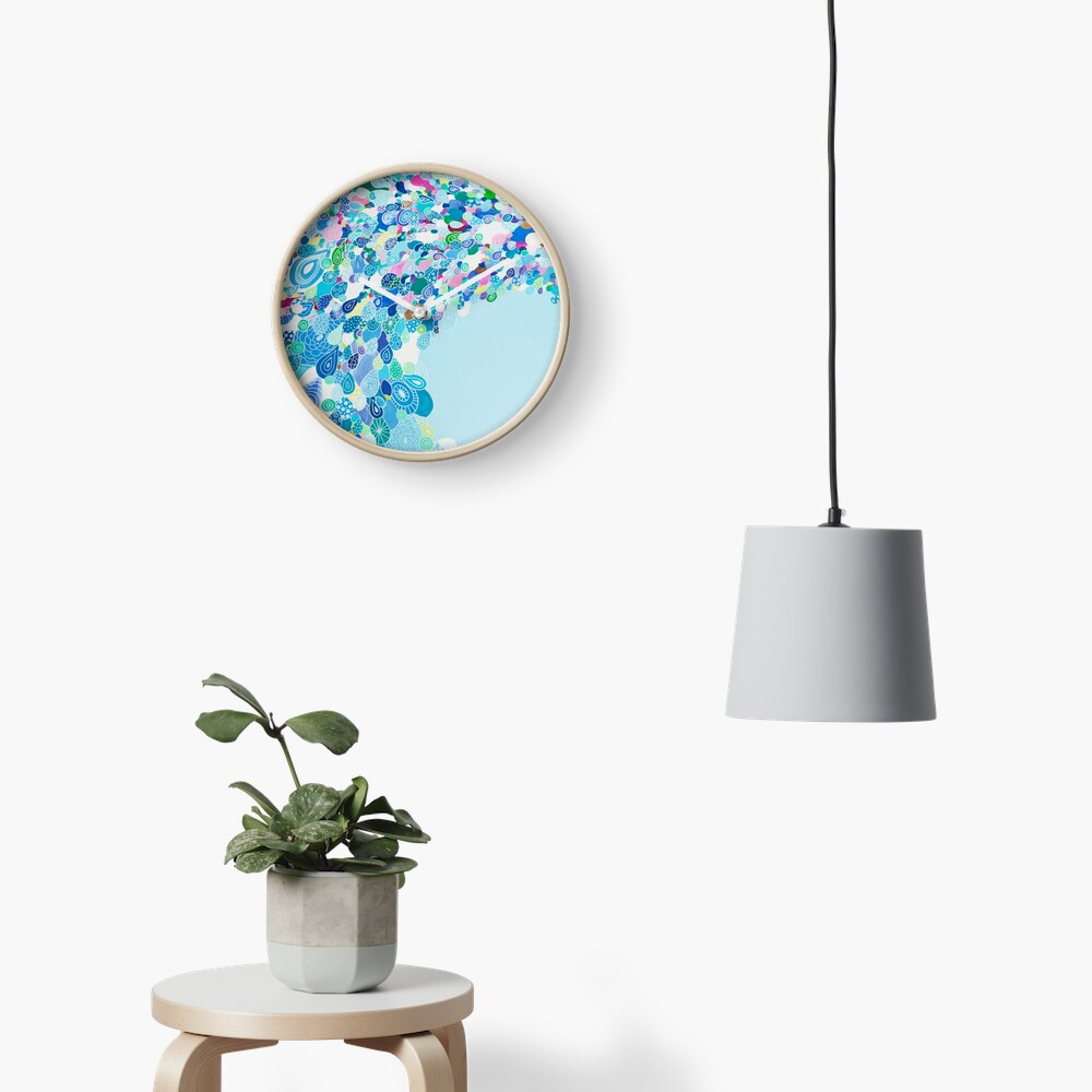Blue Sea Clock
