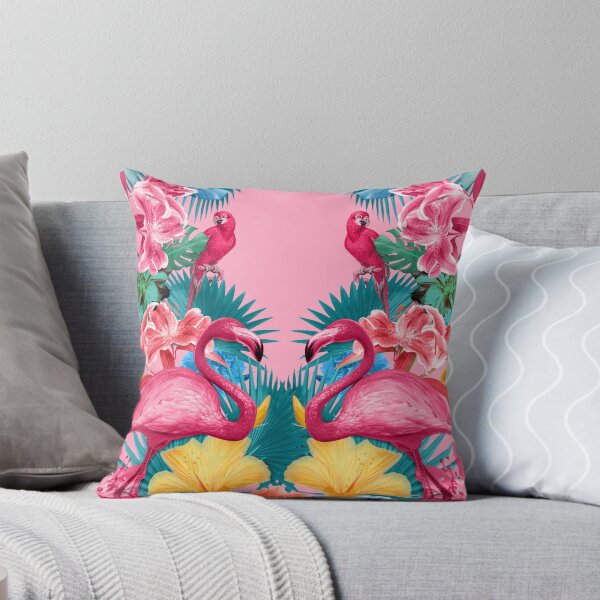 Item preview, Flamingo and Tropical garden designed and sold by Burcu Korkmazyurek.