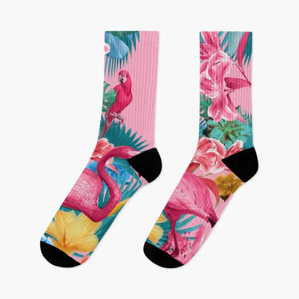 Item preview, Flamingo and Tropical garden designed and sold by Burcu Korkmazyurek.
