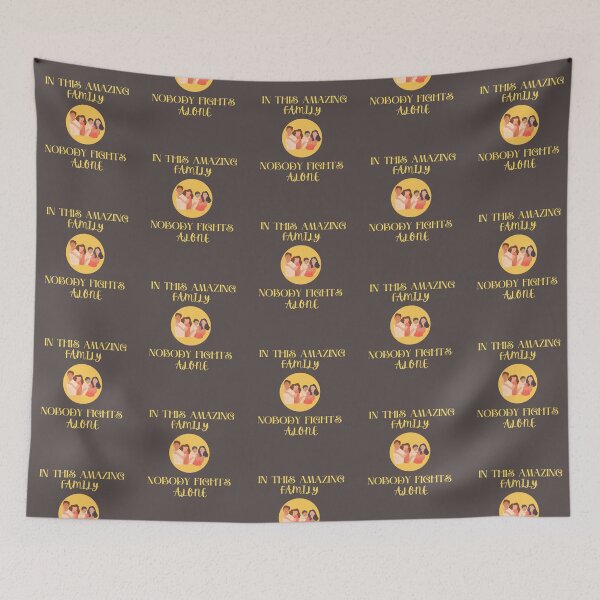 Item preview, IN THIS AMAZING FAMILY NOBODY FIGHTS ALONE designed and sold by Andy1503.