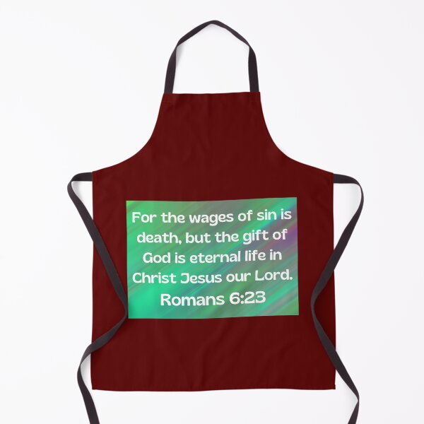 Item preview, Bible Verse Romans 6:23 designed and sold by Prayingwarrior.