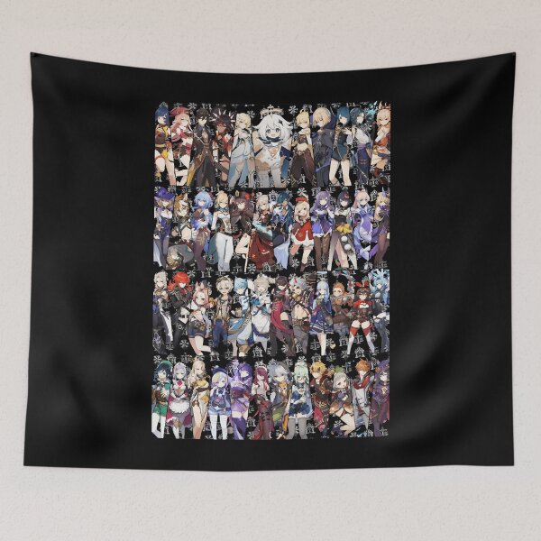 Item preview, All In One Genshin Impact Characters designed and sold by GenshinImpact ⭐⭐⭐⭐⭐.