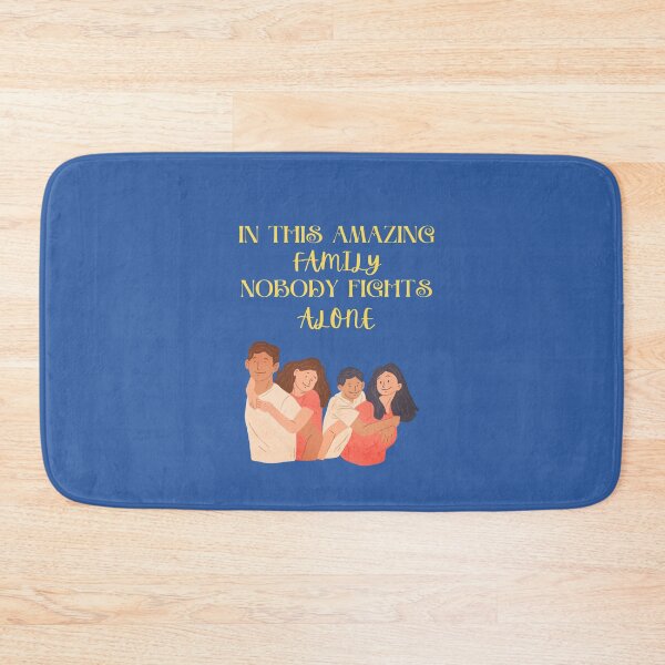 Item preview, IN THIS AMAZING FAMILY NOBODY FIGHTS ALONE designed and sold by Andy1503.