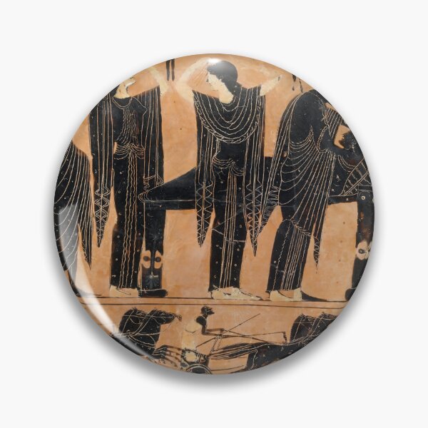 Item preview, Ancient Greek Funerary Scene designed and sold by ClassicalGreece.