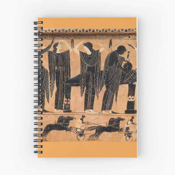 Item preview, Ancient Greek Funerary Scene designed and sold by ClassicalGreece.