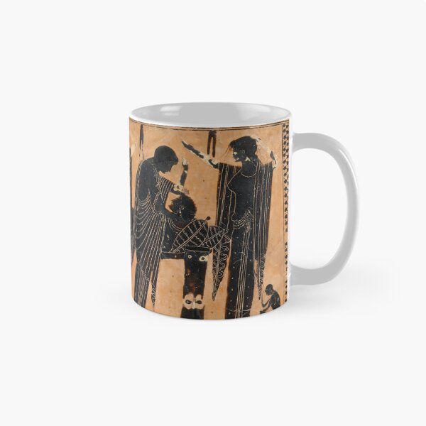 Item preview, Ancient Greek Funerary Scene designed and sold by ClassicalGreece.
