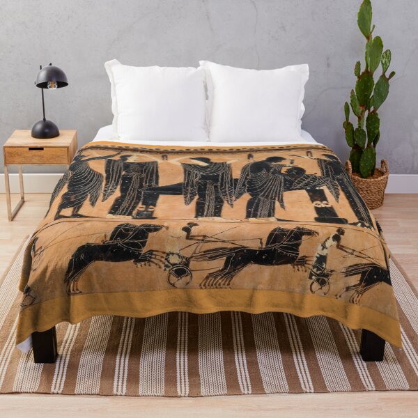 Item preview, Ancient Greek Funerary Scene designed and sold by ClassicalGreece.