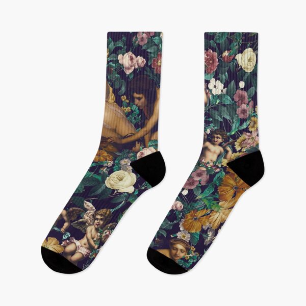 Item preview, Young Greeks and Floral Pattern designed and sold by Burcu Korkmazyurek.