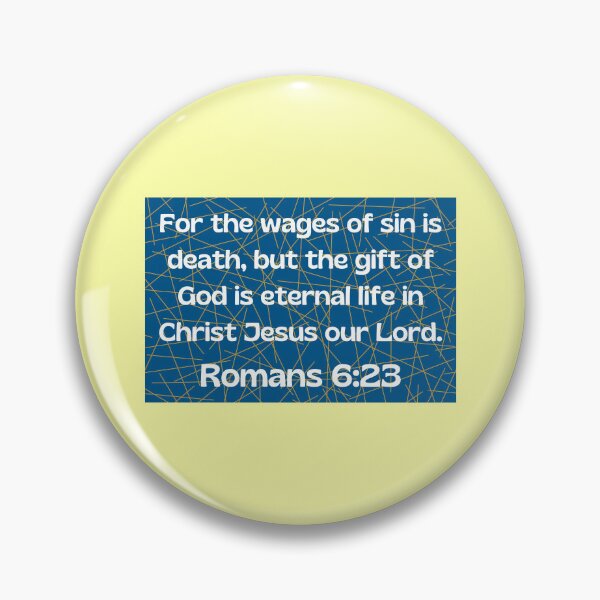 Item preview, Bible Verse Romans 6:23 designed and sold by Prayingwarrior.