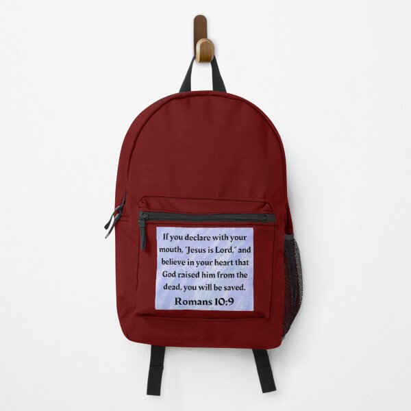 Item preview, Bible Verse Romans 10:9 designed and sold by Prayingwarrior.
