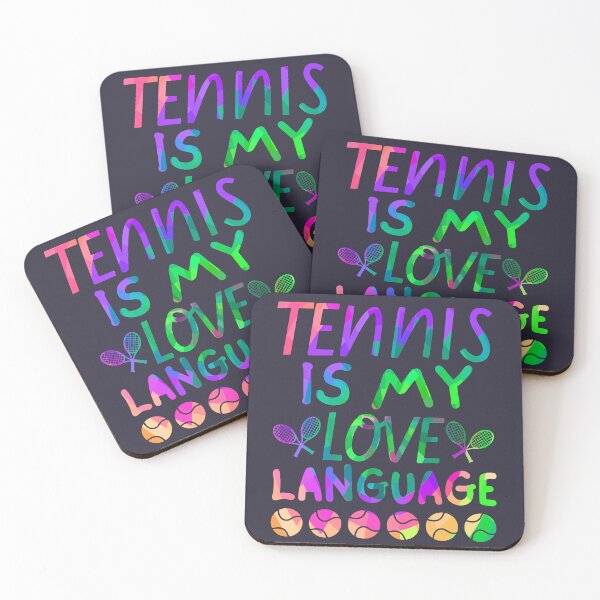 Item preview, Tennis is My Love Language designed and sold by SunfullyYours.
