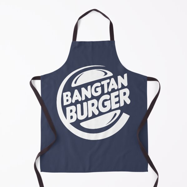 Item preview, BTS Bangtan Burger - dark background designed and sold by shopnojams.
