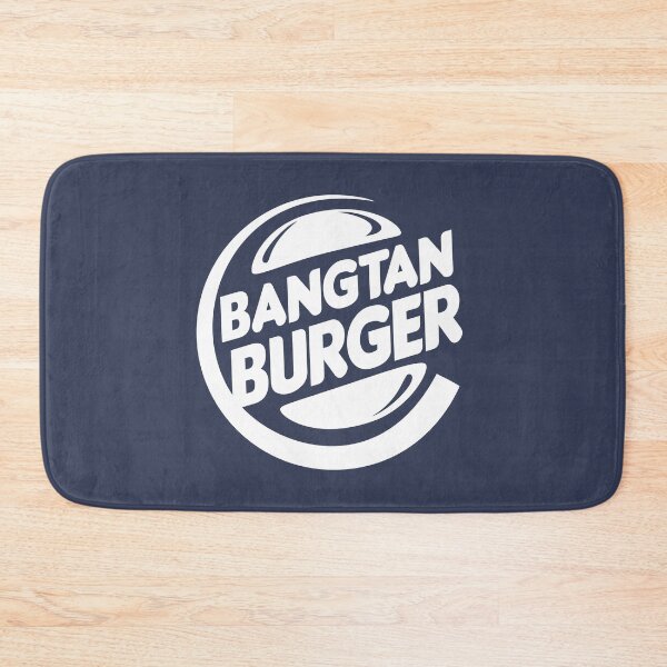 Item preview, BTS Bangtan Burger - dark background designed and sold by shopnojams.