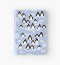 Penguin Pattern Hardcover Journal