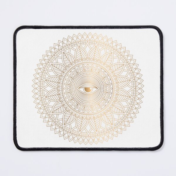 Item preview, Luxury Ornamental Golden Eye Mandala designed and sold by Vic Torys ☆.