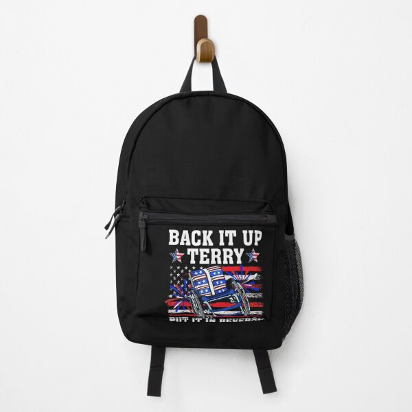 Item preview, Back It Up Terry Put It In Reverse Funny 4th Of July US Flag designed and sold by Chloe43212.