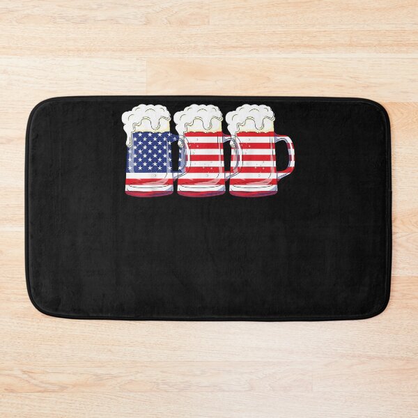 Item preview, Beer American Flag 4th of July Father's Day Gift Merica USA designed and sold by Chloe43212.
