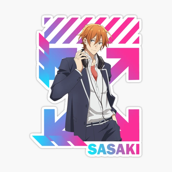 Sasaki and Miyano Manga Sticker for Sale by SAHDBB