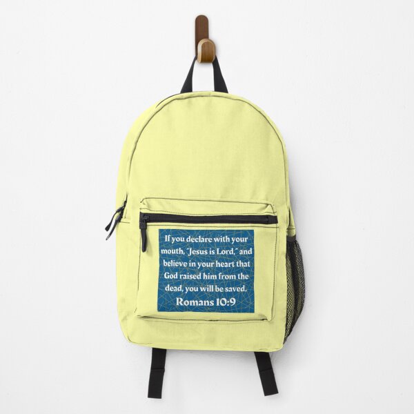Item preview, Bible Verse Romans 10:9 designed and sold by Prayingwarrior.