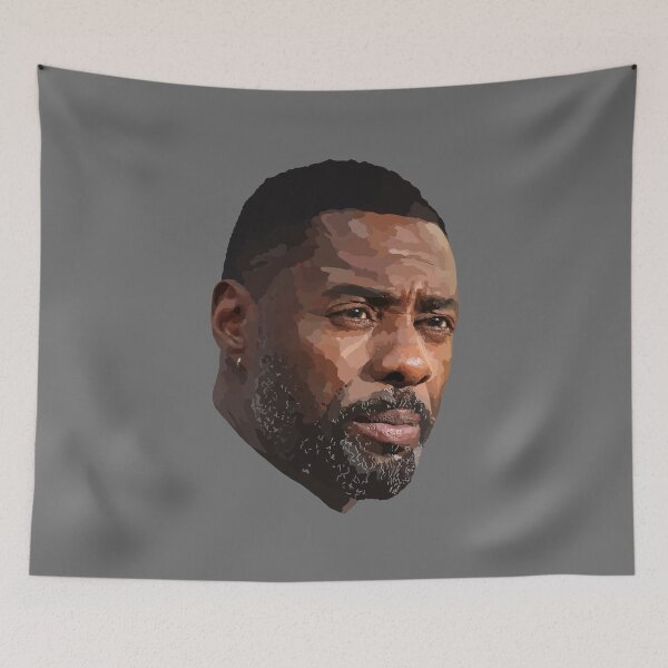Item preview, My Idris Elba pencil drawing designed and sold by Blondiabshop.