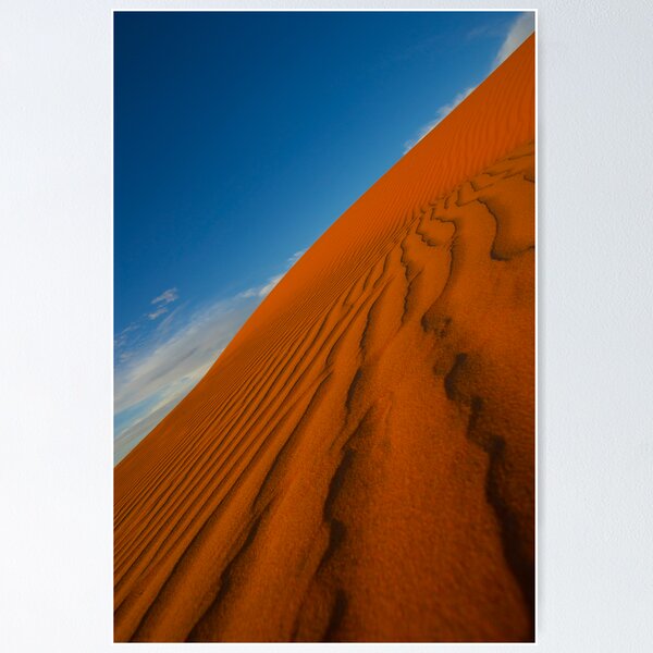 Aperçu de l'œuvre Textures dans le sable - Big Red Simpson Desert créée et vendue par Michael Ellem.