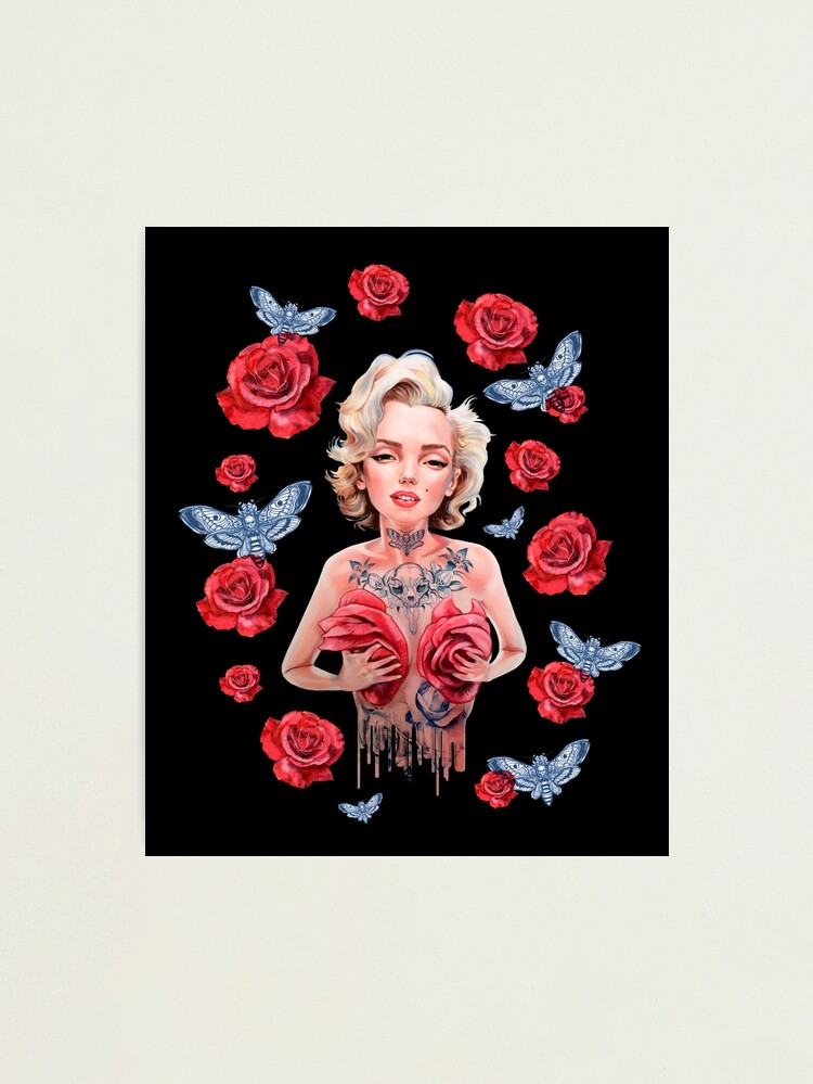 Marilyn Monroe tattooed by Erfelia on DeviantArt