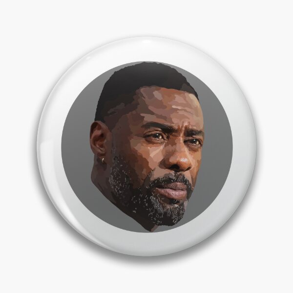 Item preview, My Idris Elba pencil drawing designed and sold by Blondiabshop.
