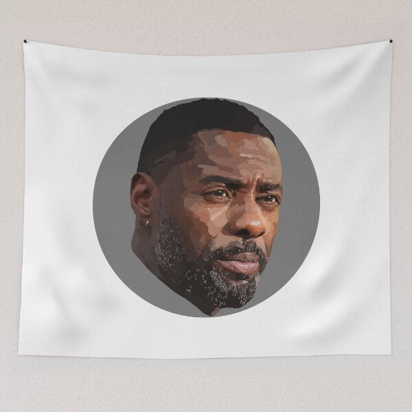 Item preview, My Idris Elba pencil drawing designed and sold by Blondiabshop.